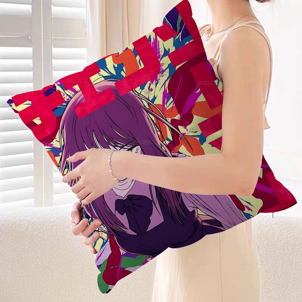 Anime CChainsaw MMan The Movie Reze Arc Cushion Cover Pillow Cover Decor Pillowcase Printed Cushion Case For Couch