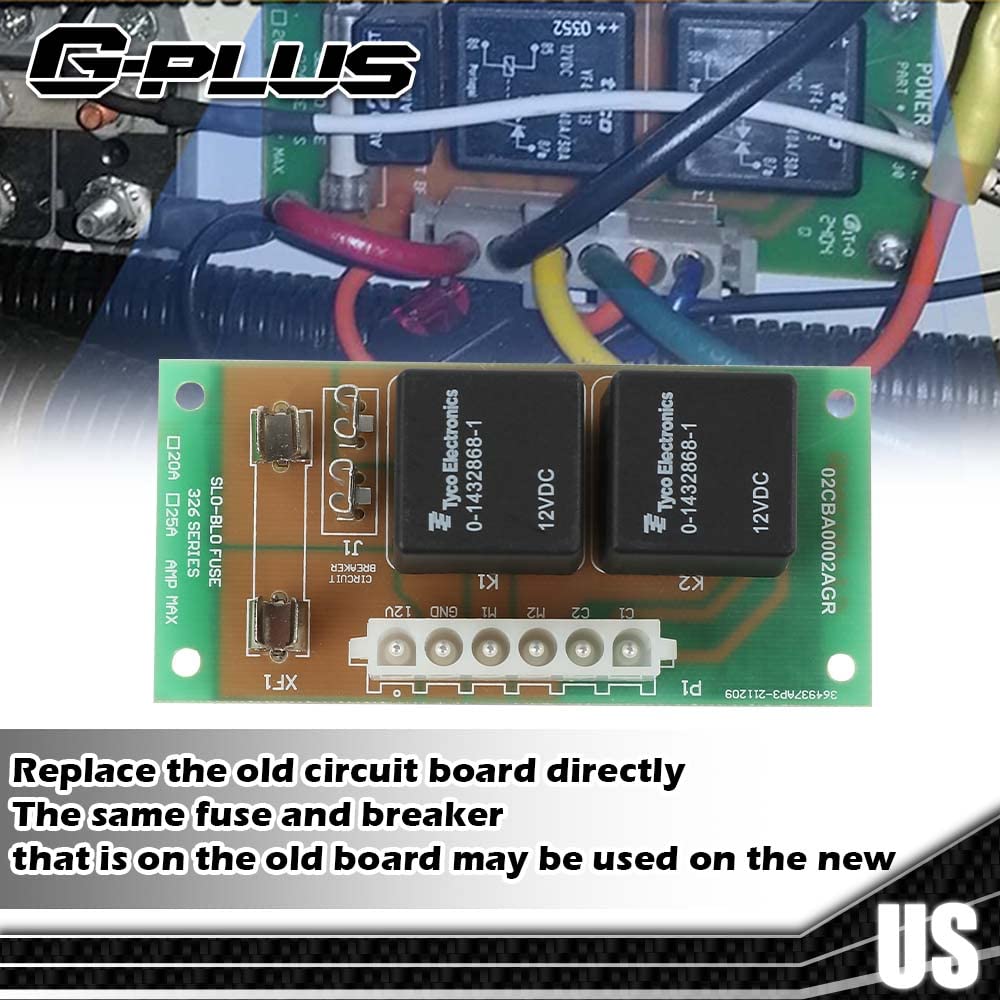 G-PLUS Slide Out Relay Control Board 246063 Fit RV Power Gear 140-1130 or 14-1130 Green