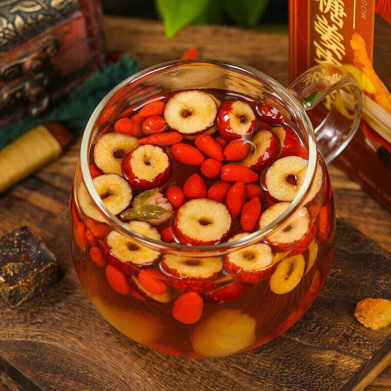 Nanjing TongRenTang Ajiao Black Sugar Ginger Jujube Tea Combination Health Tea