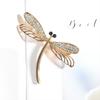 Милые женские стрекозы насекомые модные украшения лацкан шарф булавка брошь подарок