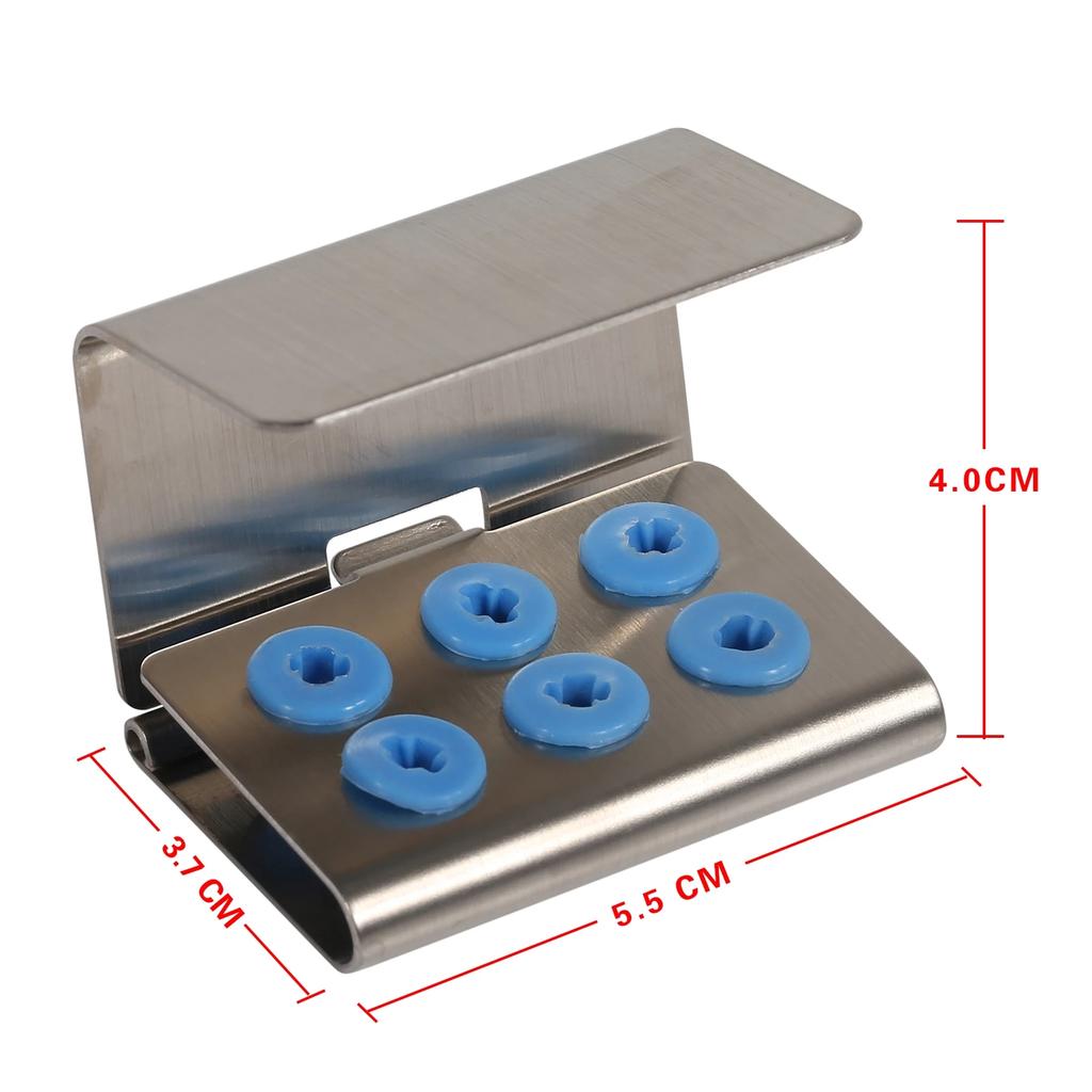 1Pc Stainless Steel Dental Ultrasonic Scaler Tip Holder Stand Fit EMS SATELEC KAVO NSK SIRONA Tips Autoclavable
