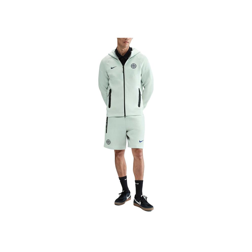 Nike Inter Milan Windrunner Swoosh Embroidered Zip-Up Hoodie Men hoodies HJ6428-092