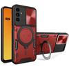 Protective Case - BOOLING - for Samsung Galaxy A26 5G - Rigid - Red - Shockproof