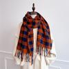Luxury Winter Cashmere Scarf Women  Design Warm Pashmina Blanket Poncho Scarves Female Shawl Wraps Thick Foulard Bufanda
