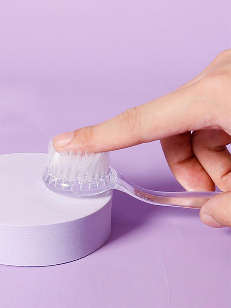 1pc-Pet bath brush, gentle massage, easy to comb and use with shower gel, suitable for both dry and wet use