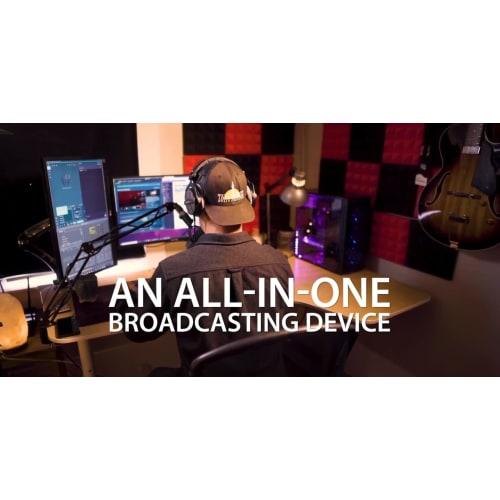 TC HELICON GO XLR MINI Mixer & USB Audio Interface with MIDAS Preamps for Online Streaming