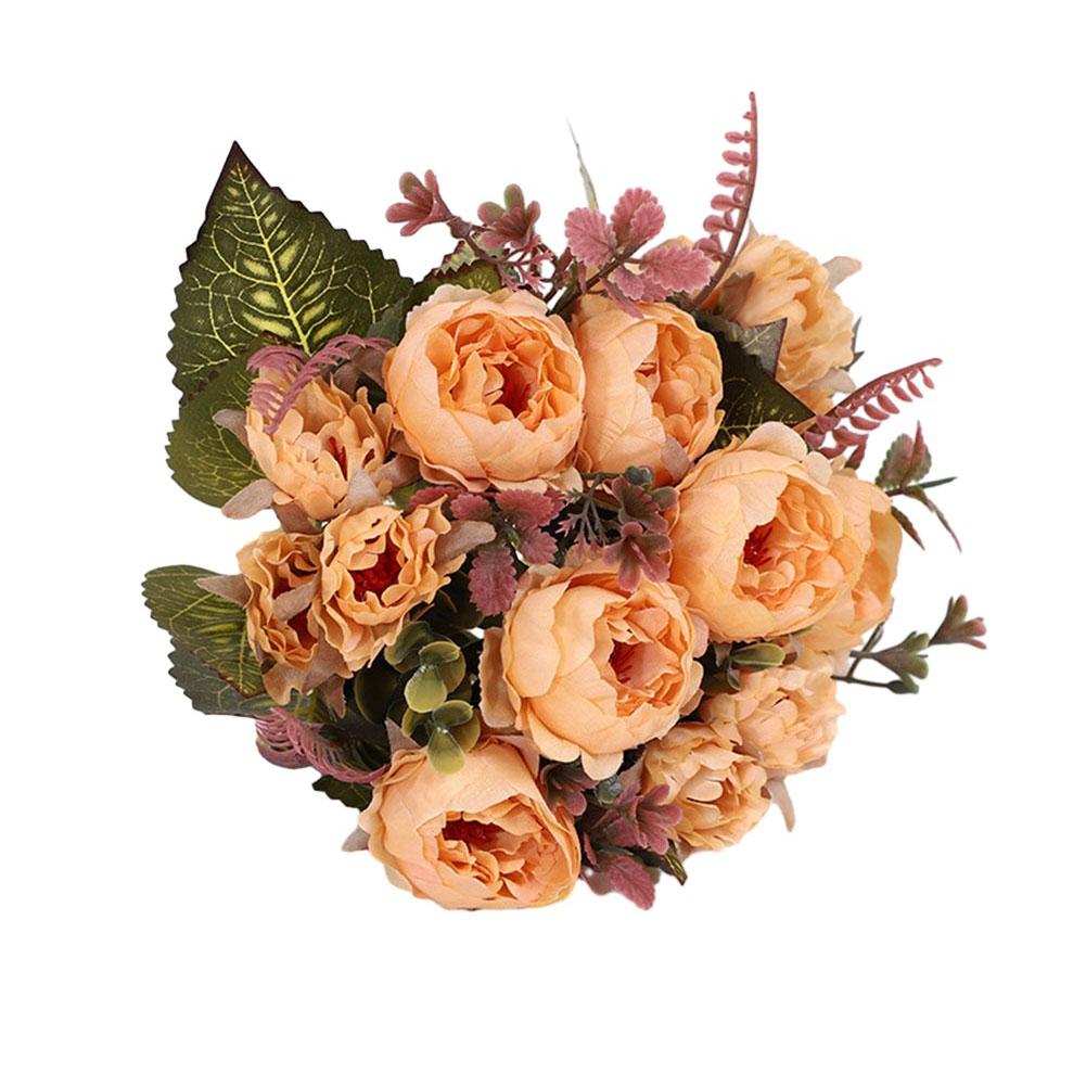 Искусственное растение, искусственные цветы, свадебный букет, декор для дома и сада