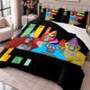 Gorilla Tag Party Time 3Pcs Bedding Set Duvet Cover With Two Pillowcases For Bedroom Home Decoration