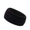 Soft & Cozy Ribbed Fleece Knit Elastic Headbands Warm Ear Warmer for Women with Classic Bowknot Design