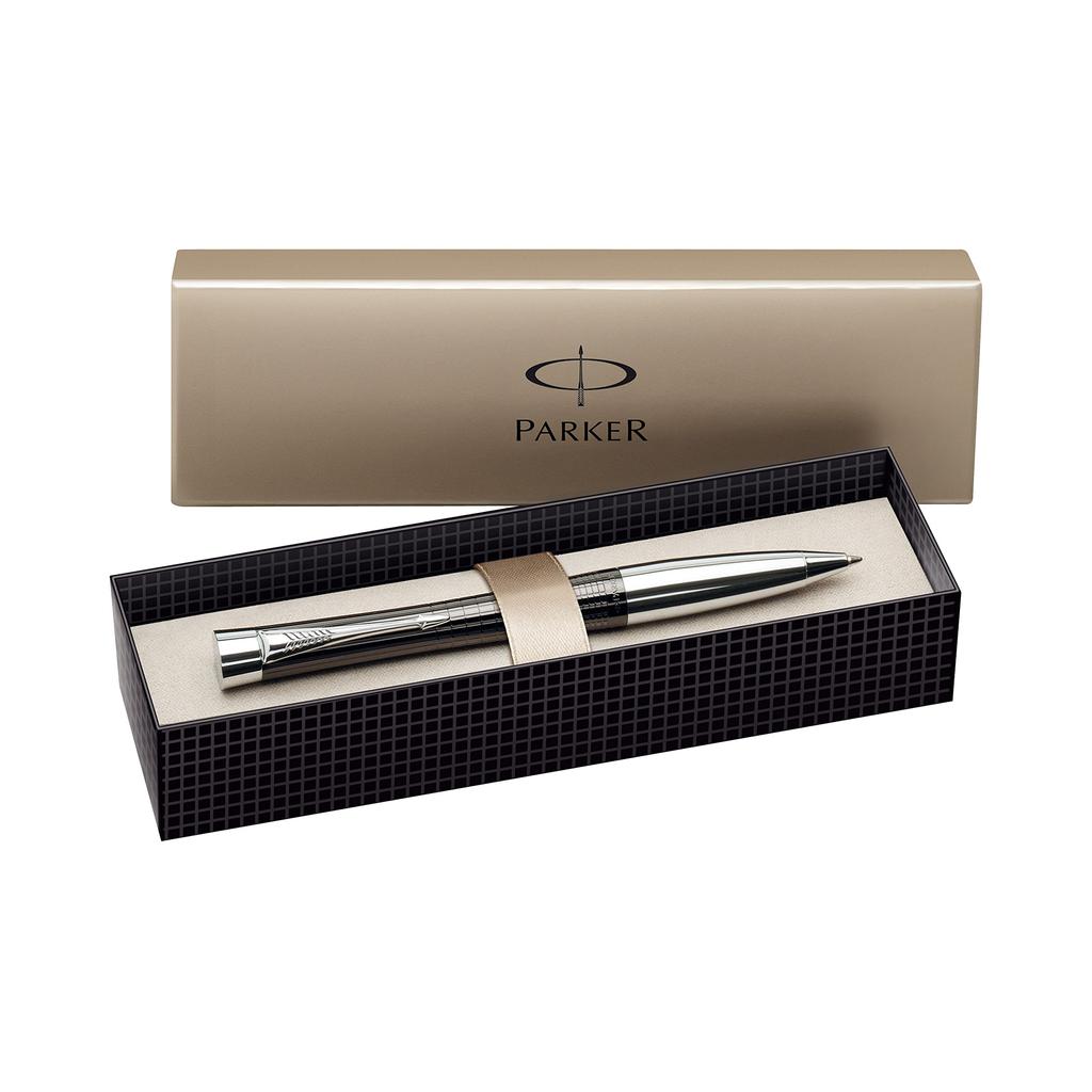 Parker Шариковая ручка Urban Premium Ebony Metal CT S1134323 Подлинный импортный продукт на масляной основе