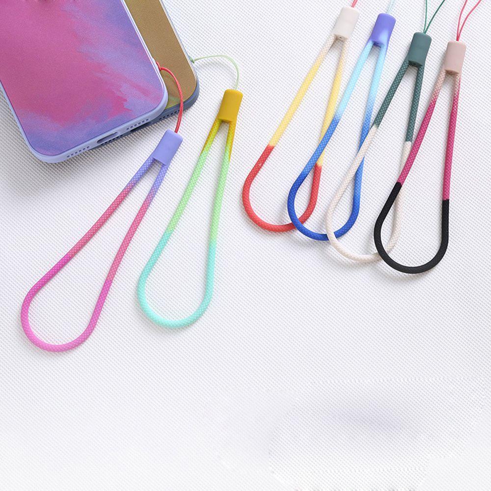 Шнурок для телефона Акварельный тканый узор Веревка для подвешивания телефона Ремешок на запястье Ремешок для мобильного телефона