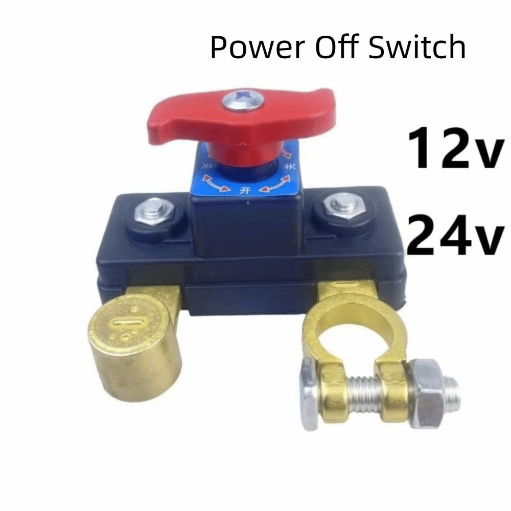 Manual Car Battery Disconnect Switch Automatic Battery Isolator  Car Battery Maintenance