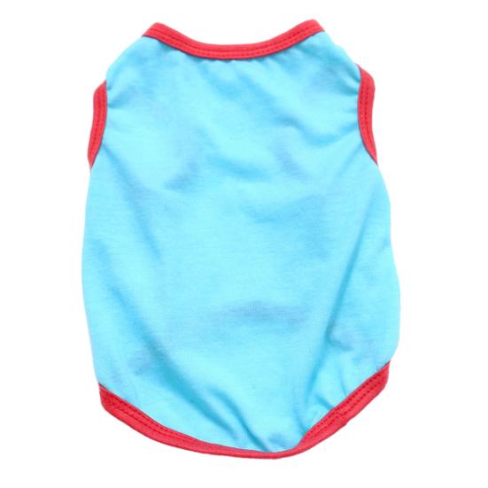 Pet Vest Anti-Hair Removal Mosquito Prevention Breathable Fabric Dog Vest Color-Blocking Design Pet Clothing