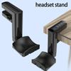 Headphone Bracket Swivel Mounted Pc Gaming Headset Display Stand Holder with Usb Ports Hub Under Desk Earphones Hanger Hook