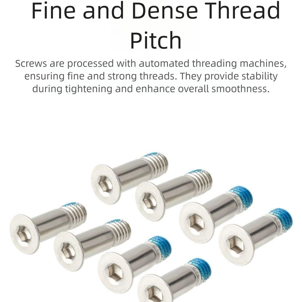 50Pcs M5 Rear Derailleur Jockey Wheel Screws Bicycle Rear Guide Wheel Screw  Cycling Accessories