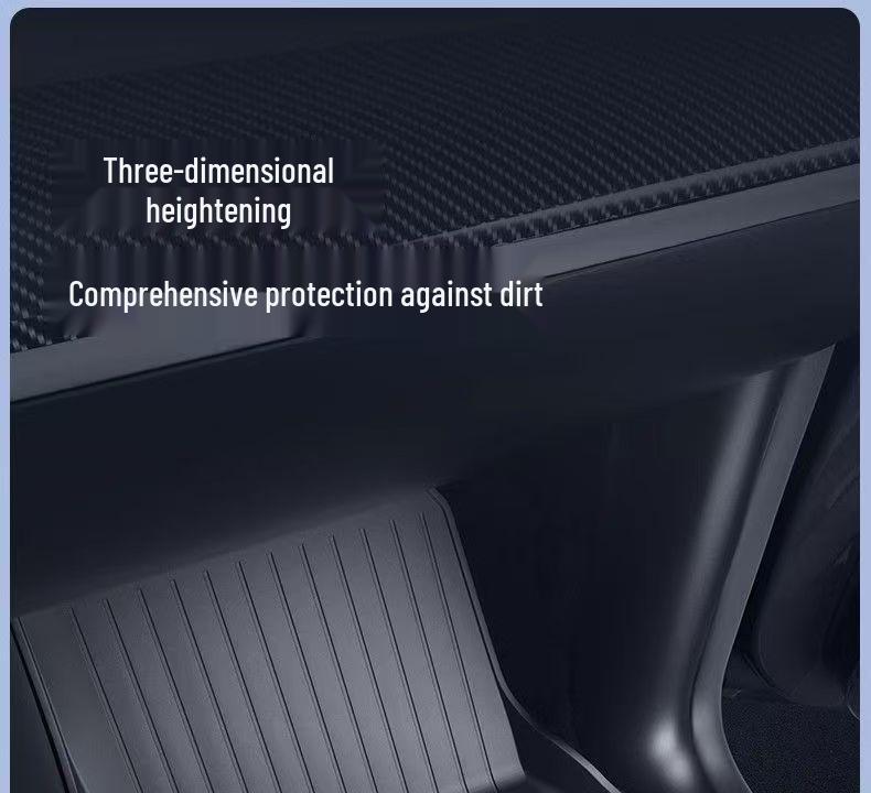 Высококачественные ТПЭ коврики для пола для Tesla Model Y/3 - Индивидуальные аксессуары для автомобиля