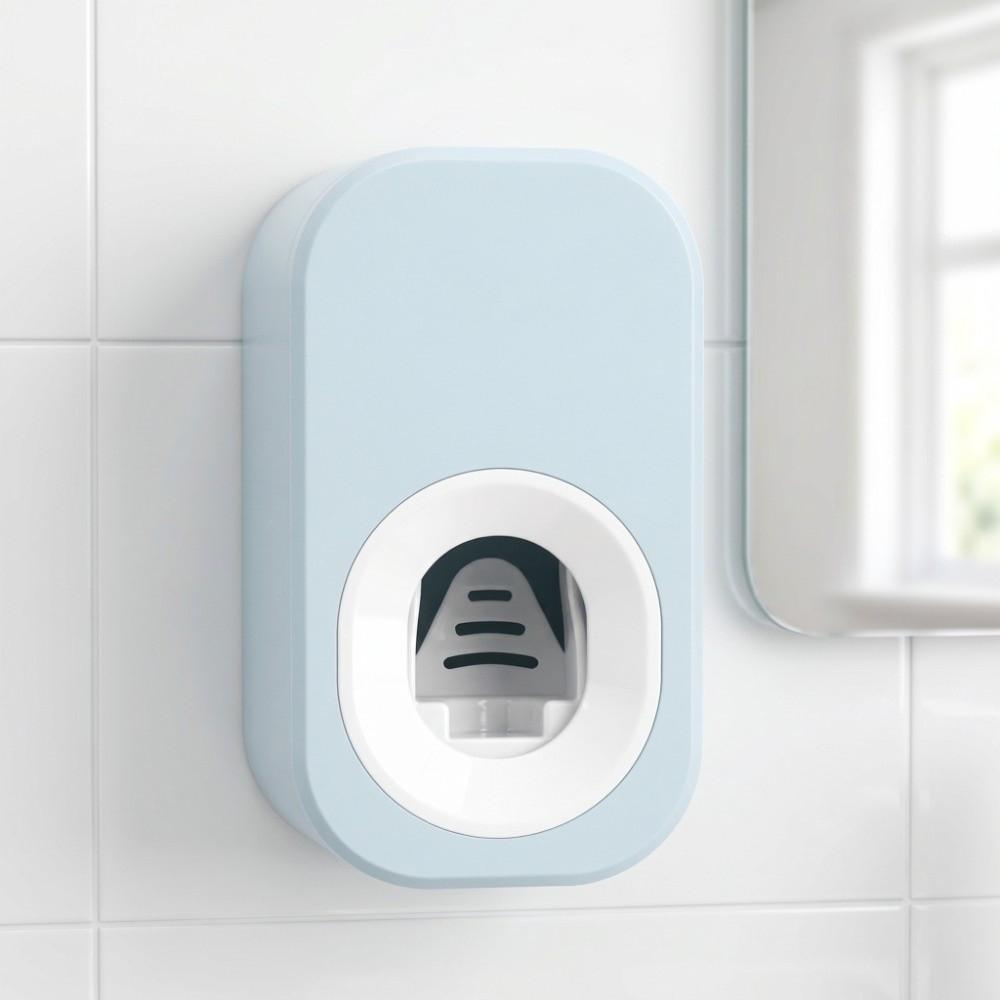 Punch-Free Toothpaste Dispenser Wall Mounted Wall Mounted Tool Toothpaste Squeezer Daily Use