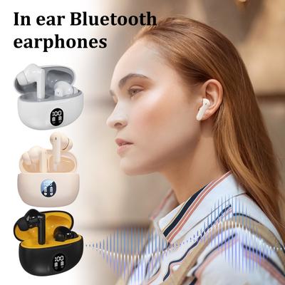 Беспроводные наушники-вкладыши Bluetooth 76 (60+8+8) Часы Наушники IPX7 Водонепроницаемые Спортивные Наушники Заушник Заушник