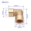 1/8" 1/4" 3/8" 1/2" Hose Barb Brass Pipe Fitting Coupler Connector Adapter Pipe Joint  PU PE Tube