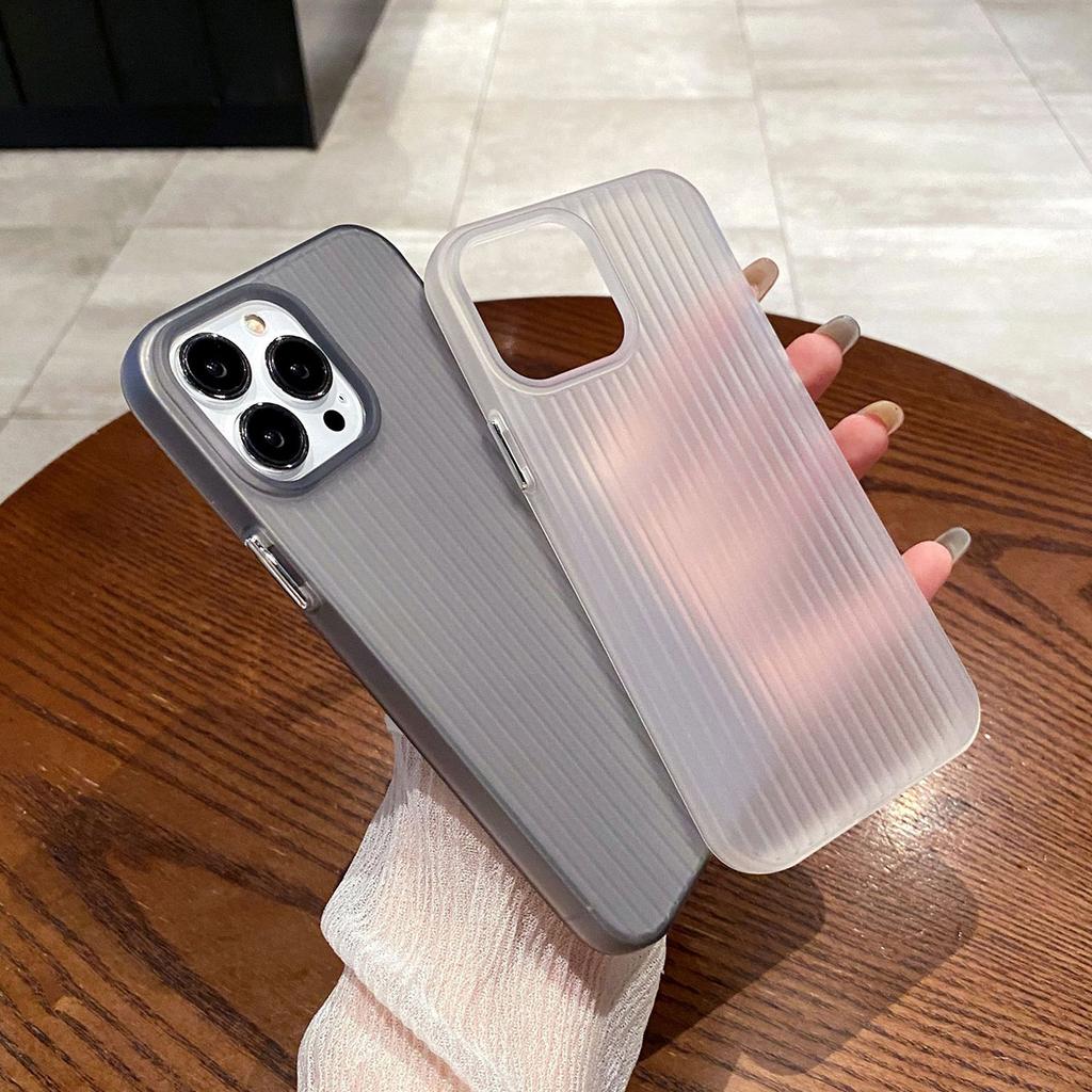 Приятный на ощупь чехол для телефона для iPhone 11 12 13 14 15 16 iPhone 11 12 13 14 15 16 Pro 12 13 14 15 16 Pro Max Роскошный гофрированный узор Противоударный чехол