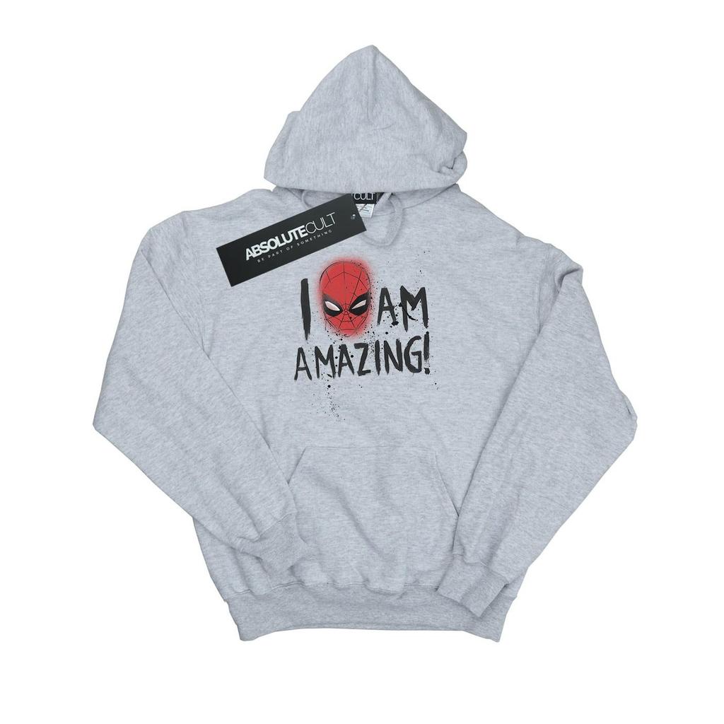 Marvel Boys Spider-Man I Am Amazing Hoodie