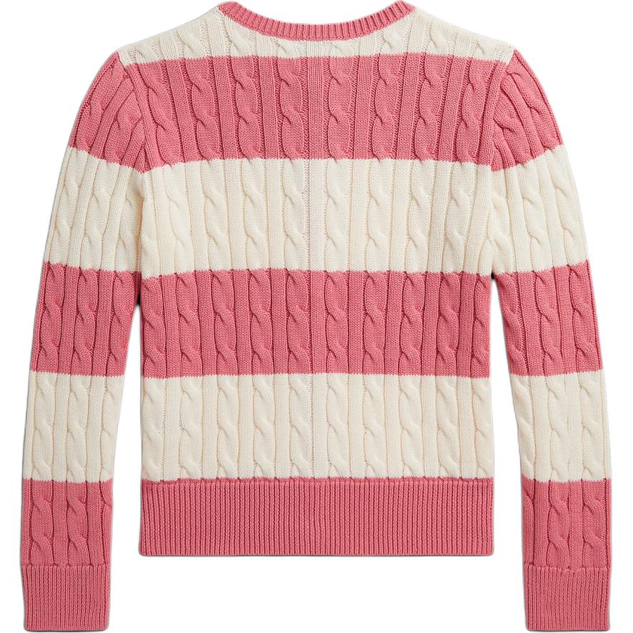 Кардиган в полоску с косами Polo Ralph Lauren Детские свитеры CWPOSWEG6820613-650