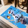 Snowman Olaf's Adventure Carpet Design for Balcony Dining Room Game Room Kitchen Anti-slip Rug Decorate Offices Wedding Party Gift
