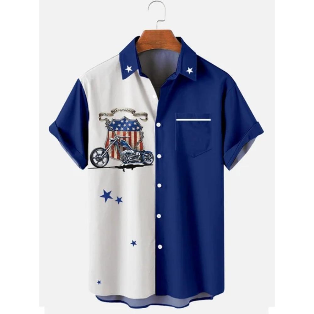 Летняя мужская рубашка в гавайском стиле, 3D-принт кокосовой пальмы, праздничная футболка с короткими рукавами, рубашка свободного покроя, повседневная одежда