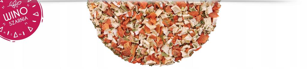 Włoszczyzna Warzywa Suszone Jarzynka Kostka - 1kg