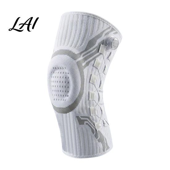 Brace with Adjustable Knob 1/2Pcs Knit Knee Knob Support Patella Pad Arthritis Relief Compression Sleeve for Meniscus Tear Joint Pain Ergonomic