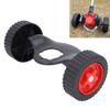 Weed Trimmer Support Wheel Grass Cutter Removable Safety Auxiliary Wheels with Guard Lawn Mower Support Wheel