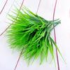 1Pcs 7 Branches Green Leaves Artificial Grass Fake Leaf Greenery Foliage Plant for Home Decor KTY