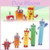 Numberblocks Красочные Строительные Блоки Милые Трансформируемые Фигурки Для Детских Игр