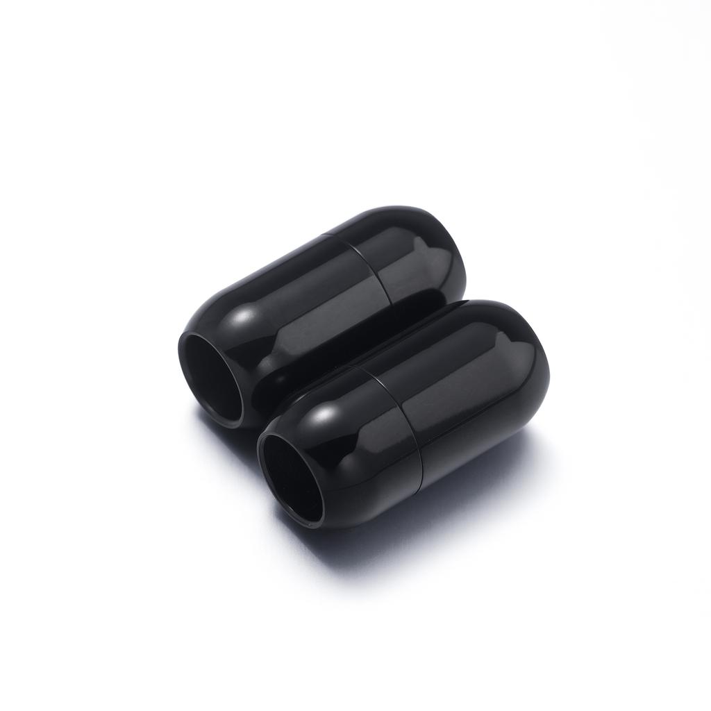 1pc Stainless Steel 7-12mm Magnetic Clasps Leather Cord Bracelet Magnet Lace Buckle Necklace DIY Connectors Jewelry Making