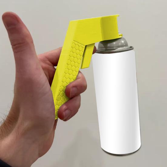 1/2 шт. триггер для баллончика с распылителем, эргономичная ручка для мгновенного распыления аэрозоля, универсальный многоразовый, легко прикрепляемый инструмент для триггера баллончика с распылителем
