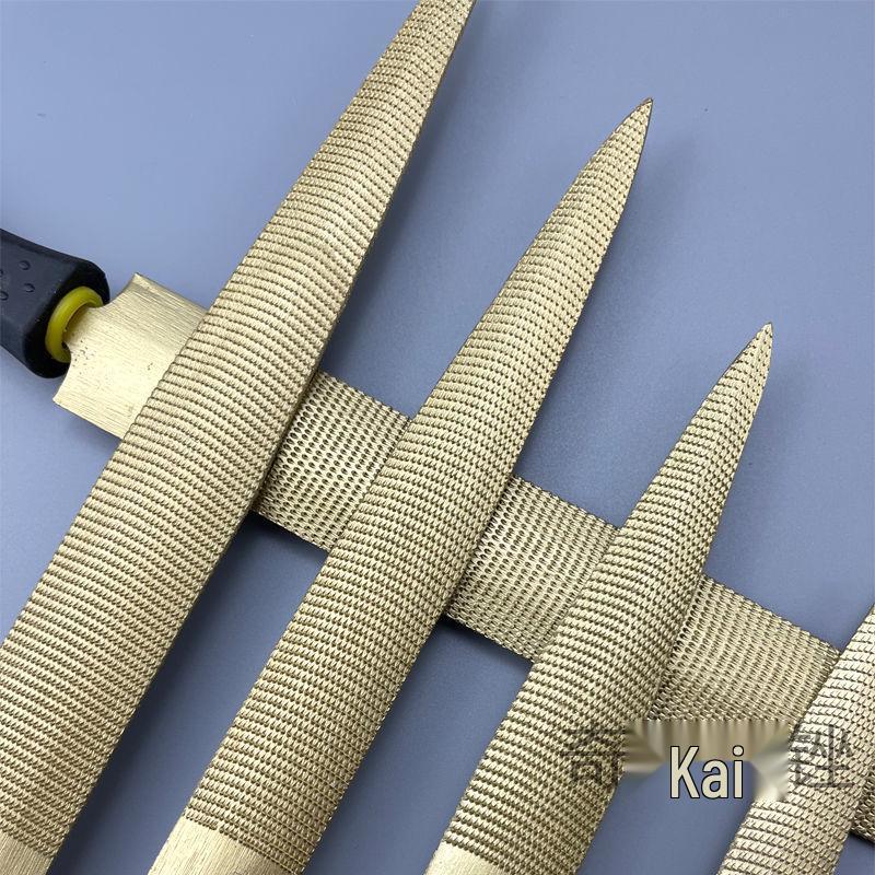 Золотой рашпиль по дереву - Мелкий и крупный зуб Полукруглый деревообрабатывающий инструмент