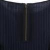LANVIN en Bleu Made In Japan Striped Pattern No Sleeve Cut Setup 38/36 Women Used