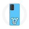 Case for Samsung Galaxy A33 5G Bangtan BTS BT21 Koya RM Blue Background