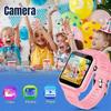 Children Kids Watch With 16 Games Camera Wristwatch Boy Girls Sport LED Simple Color Silicone