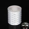 2" X10ft Reflective Tape White Outdoor High Vis Conspicuity Safety Strip Waterproof Self-adhesive Reflectors Sticker For Bicycle