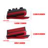 T27Car Hood Front Grille Badge VW New R Logo Sticker Accessories For Volkswagen GTI Golf Polo Tiguan Passat Touareg Magotan Jetta 