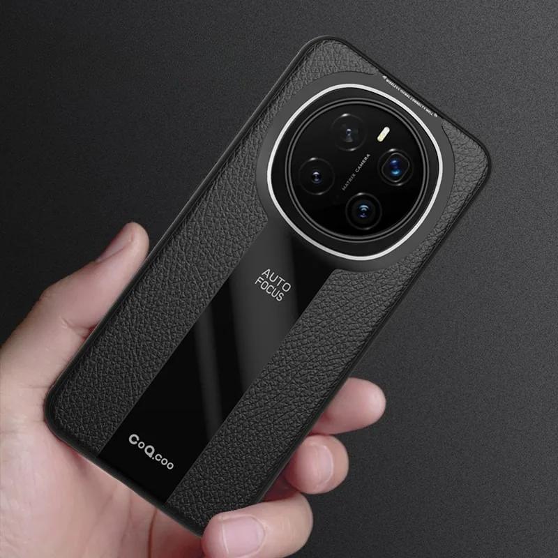 Для Honor Magic 7 Pro, 7 Чехол Кожа Личи + Мягкий ТПУ Ультратонкий Защита Камеры Тонкий Матовый Чехол для Magic7