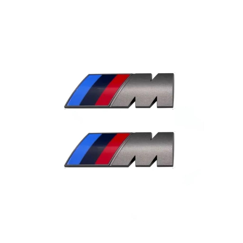 2 шт. Применимо к BMW M-стандартный ABS-пластик маркировка 1/3/5/7 серии боковой стандарт крыла M-стандартный X1X3X5m спортивная задняя наклейка.