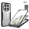 Для Rdmi Note 15 14 13 Pro Plus Ударопрочный и противоударный чехол для телефона с полным покрытием 360 для Redmi Note 14S Прозрачный чехол для телефона