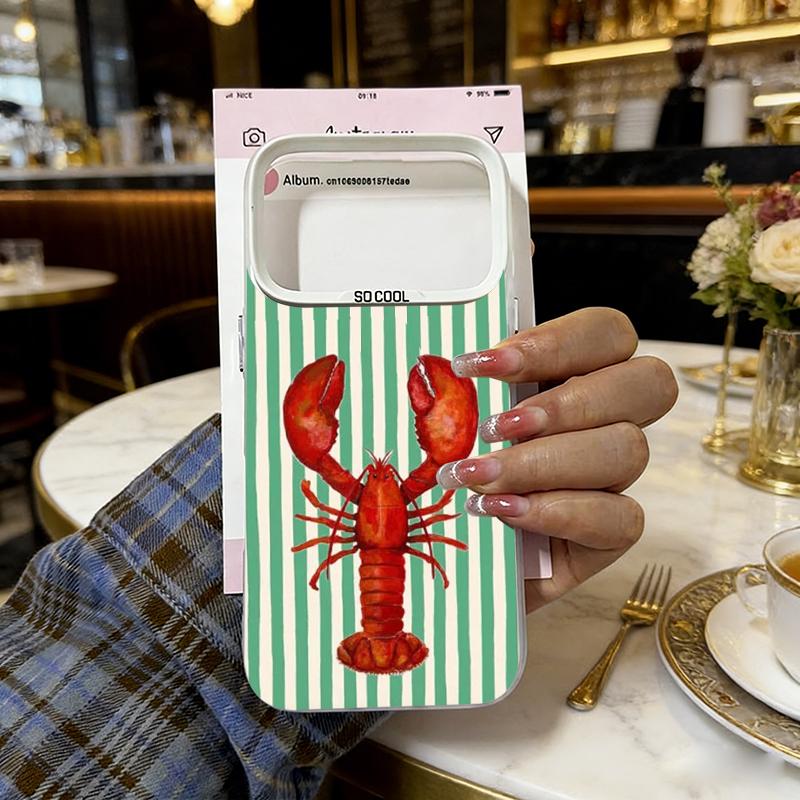 Ins Window Personalized Animal Protective Phone Case For iPhone 17 Air 16 16e 15 13 12 11 Pro Max Pro Plus Anti-Drop Funda Cover