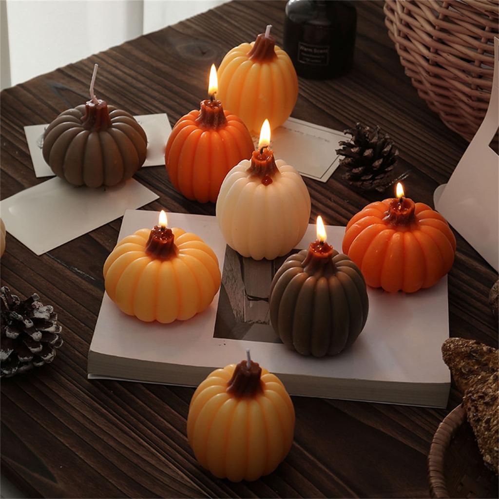 Halloween Pumpkin Aromatherapy Candle Factory Creative Shape Ornaments Holiday Gift Souvenir