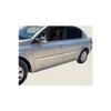 Для Renault Megane 2 хромированная накладка боковой двери, 4 шт.. В период 2002-2009 гг. P.steel (широко-длинный)