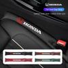 WDM2 2Pcs Car Seat Gap Filler Strip Soft Pads Leather Car Styling Spacer For Honda Civic Accord Fit Jazz Pilot CRV Odyssey Passport