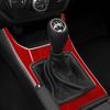 Настоящая мягкая наклейка из углеродного волокна для Subaru Impreza 2009 2010 2011 Автомобиль с ручной коробкой передач Панель консоли рычага переключения передач Аксессуары для интерьера.