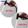 Black Toilet Bidet Sprayer Wall Mounted Stainless Steel Handheld Diaper Shattaf Douche Kit with Angle Valve 1.2m Hose & Bracket
